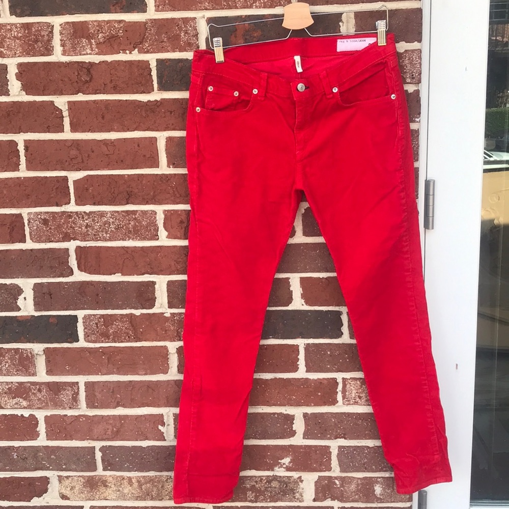 Rag and bone skinny corduroy jeans